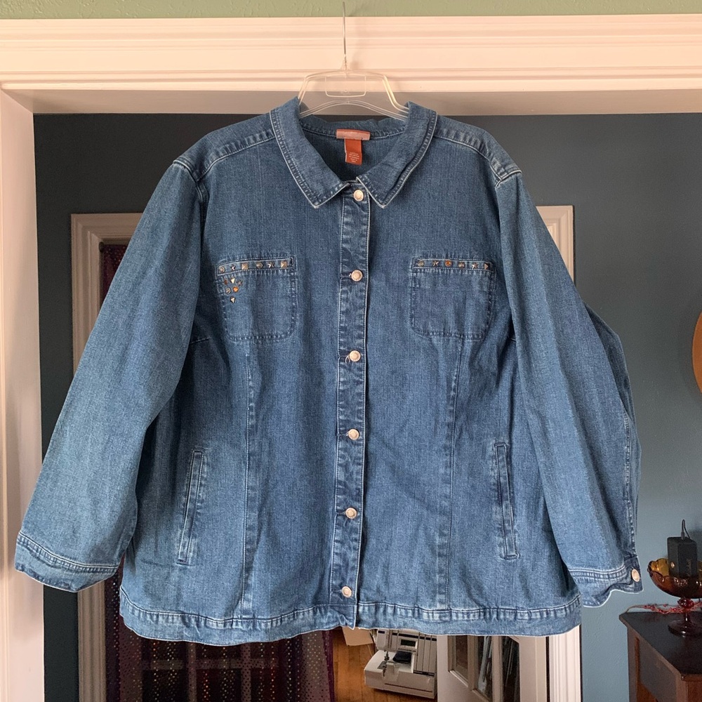 Liz and Me Classic Blue Jean Jacket